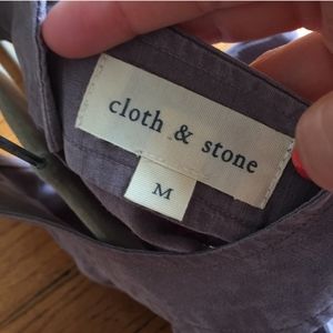 Cloth & Stone button back tank